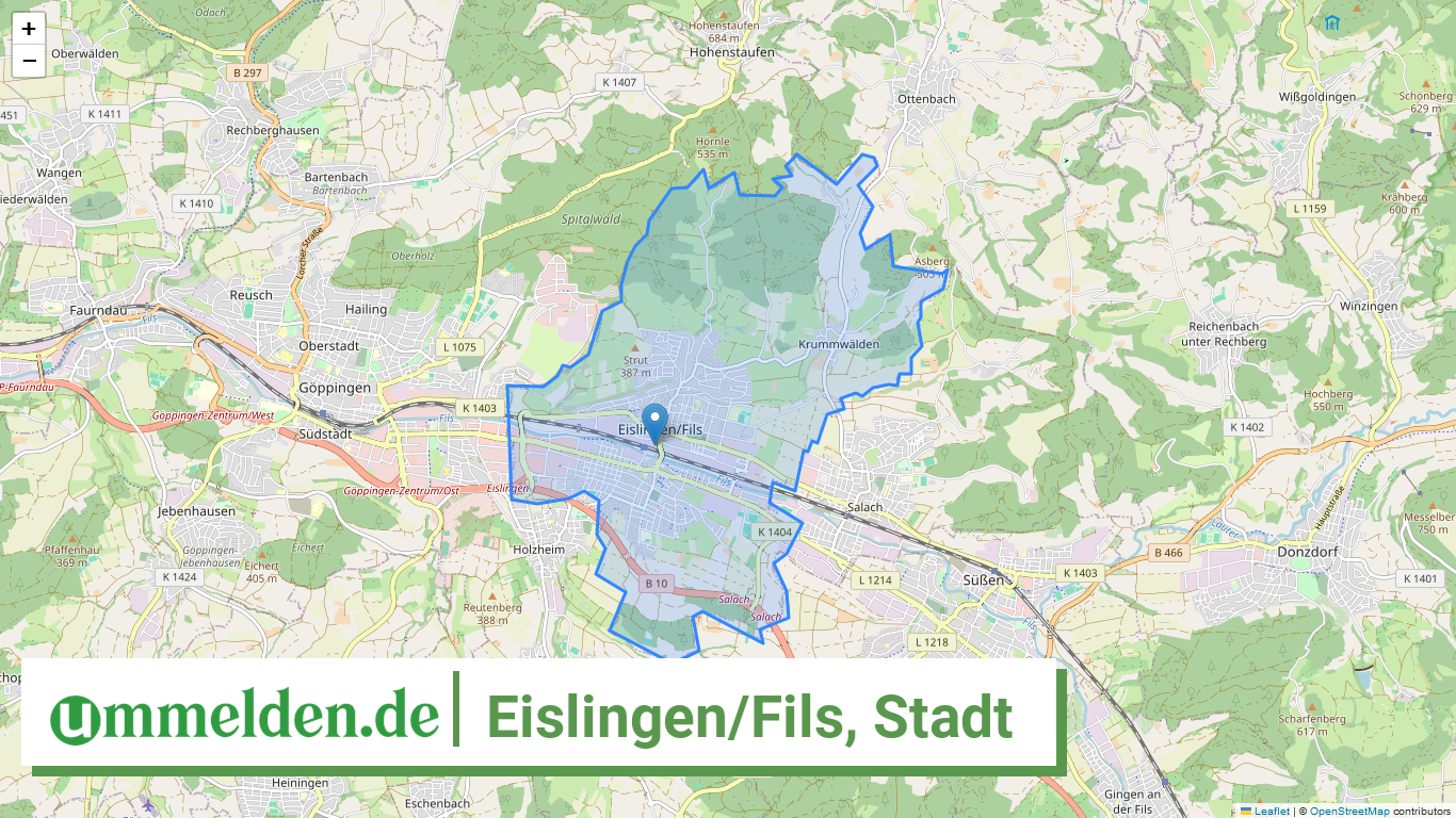 081175003019 Eislingen Fils Stadt