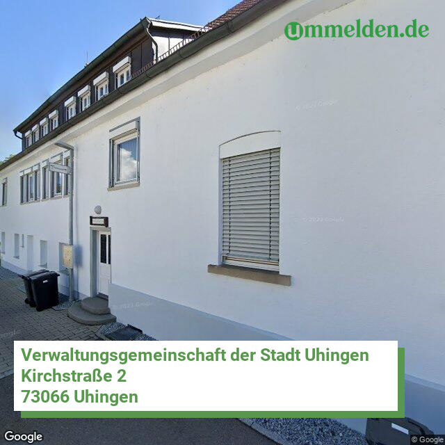 081175010 streetview amt Verwaltungsgemeinschaft der Stadt Uhingen