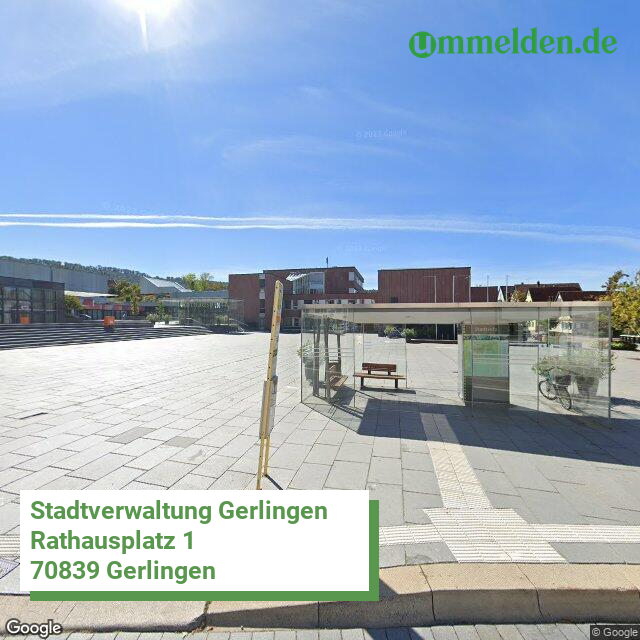 081180019019 streetview amt Gerlingen Stadt