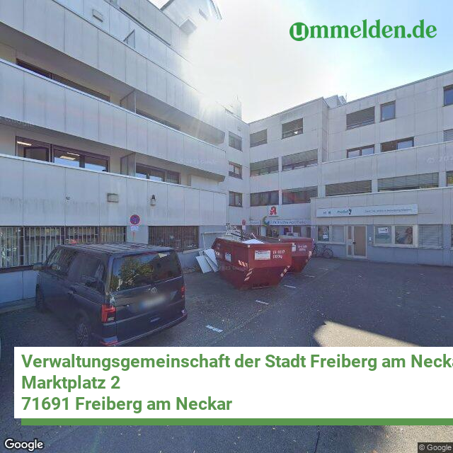 081185004 streetview amt Verwaltungsgemeinschaft der Stadt Freiberg am Neckar