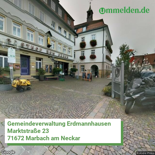 081185005014 streetview amt Erdmannhausen