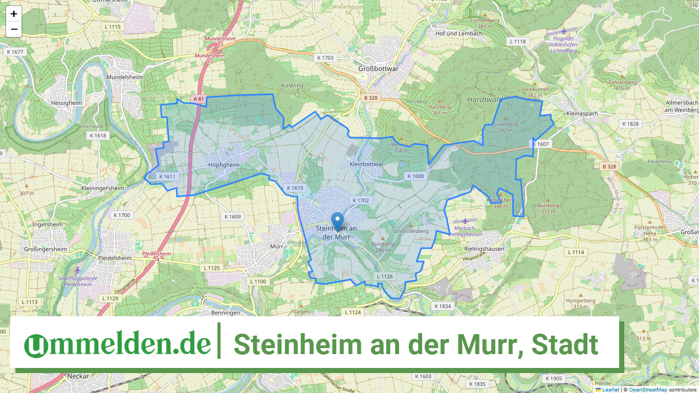 081185007070 Steinheim an der Murr Stadt