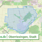 081185008059 Oberriexingen Stadt