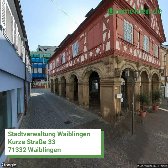 081190079079 streetview amt Waiblingen Stadt