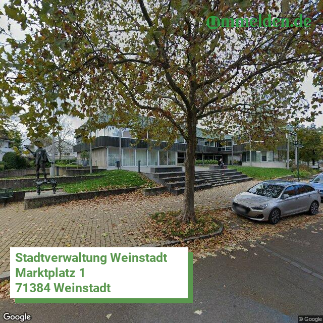 081190091091 streetview amt Weinstadt Stadt