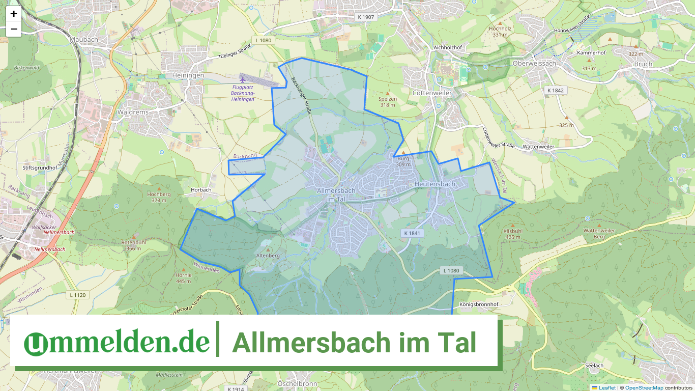 081195001003 Allmersbach im Tal