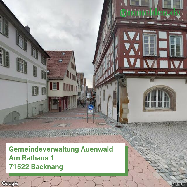 081195001006 streetview amt Auenwald