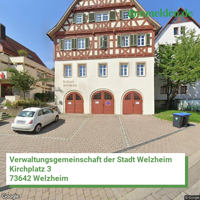 081195005 streetview amt Verwaltungsgemeinschaft der Stadt Welzheim