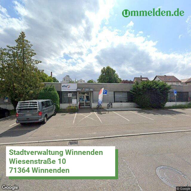 081195006085 streetview amt Winnenden Stadt