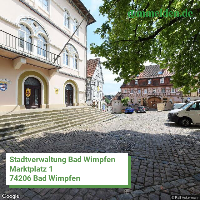 081250007007 streetview amt Bad Wimpfen Stadt