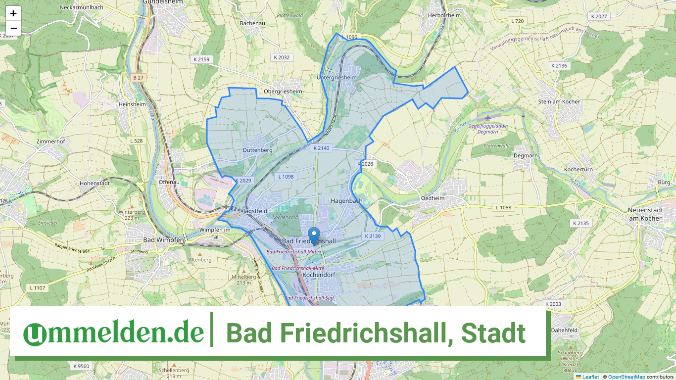081255001005 Bad Friedrichshall Stadt