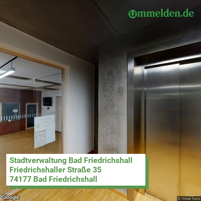 081255001005 streetview amt Bad Friedrichshall Stadt