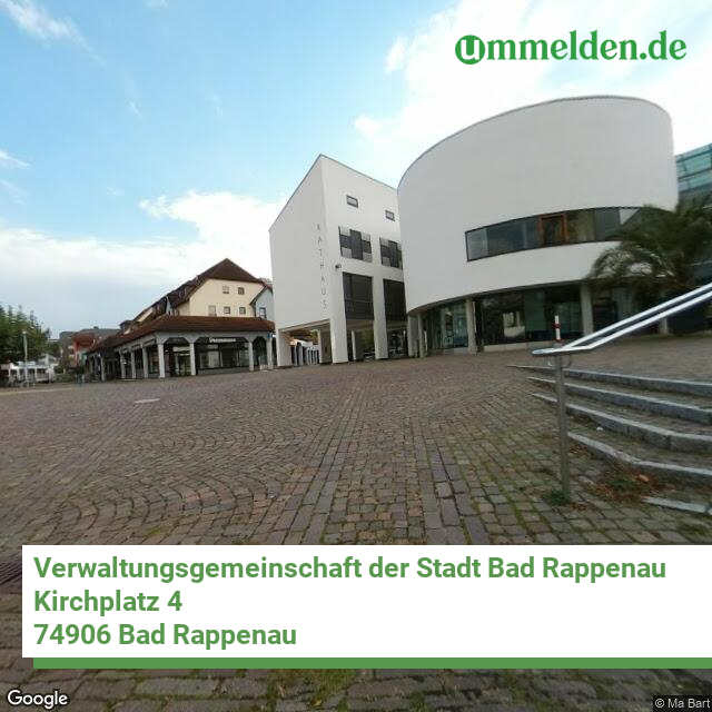 081255002 streetview amt Verwaltungsgemeinschaft der Stadt Bad Rappenau