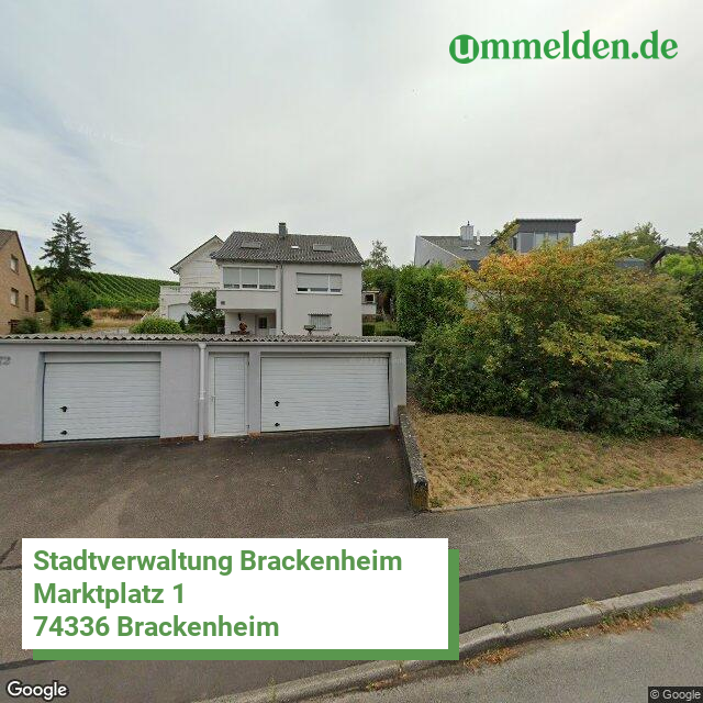 081255003013 streetview amt Brackenheim Stadt