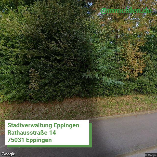081255004026 streetview amt Eppingen Stadt