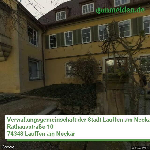 081255006 streetview amt Verwaltungsgemeinschaft der Stadt Lauffen am Neckar