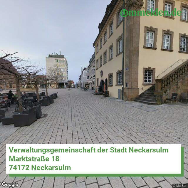 081255008 streetview amt Verwaltungsgemeinschaft der Stadt Neckarsulm