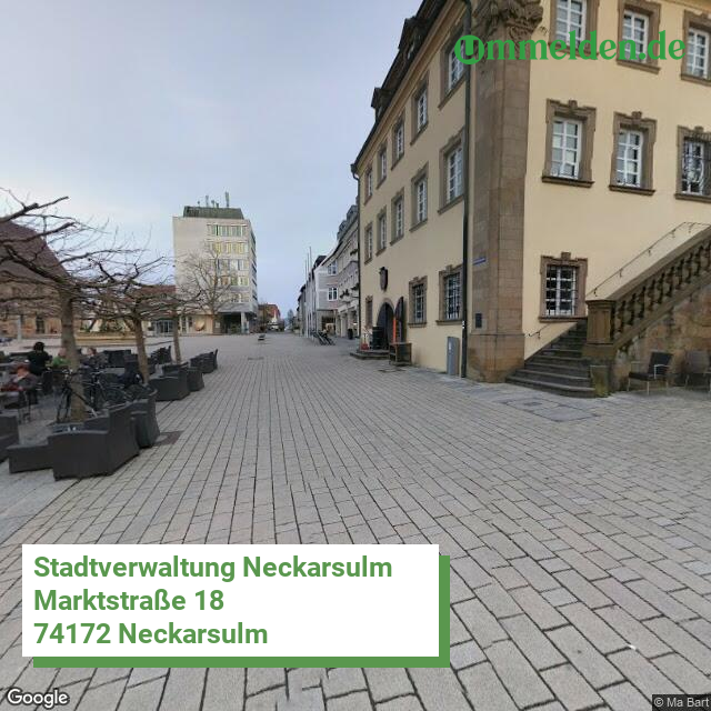 081255008065 streetview amt Neckarsulm Stadt