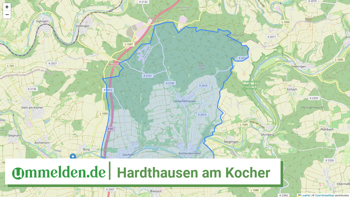 081255009111 Hardthausen am Kocher