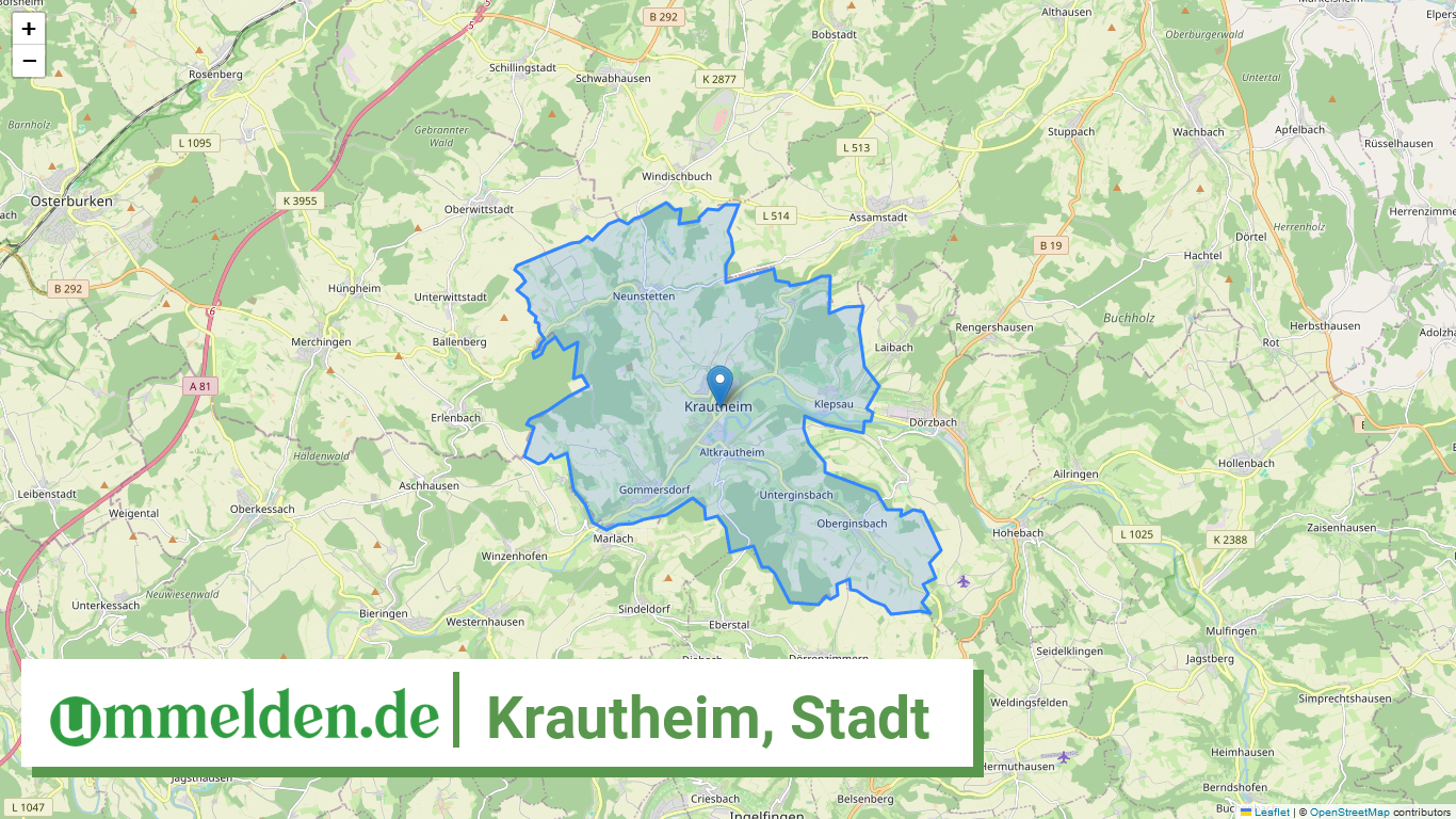081265002045 Krautheim Stadt