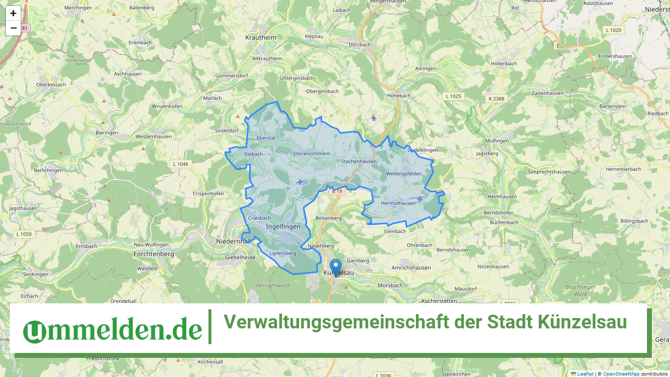 081265003 Verwaltungsgemeinschaft der Stadt Kuenzelsau