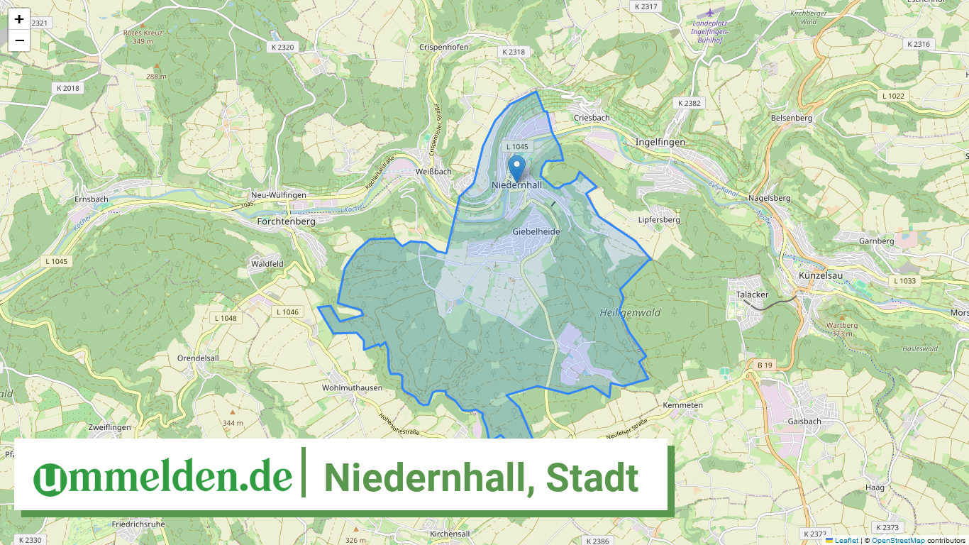 081265004060 Niedernhall Stadt