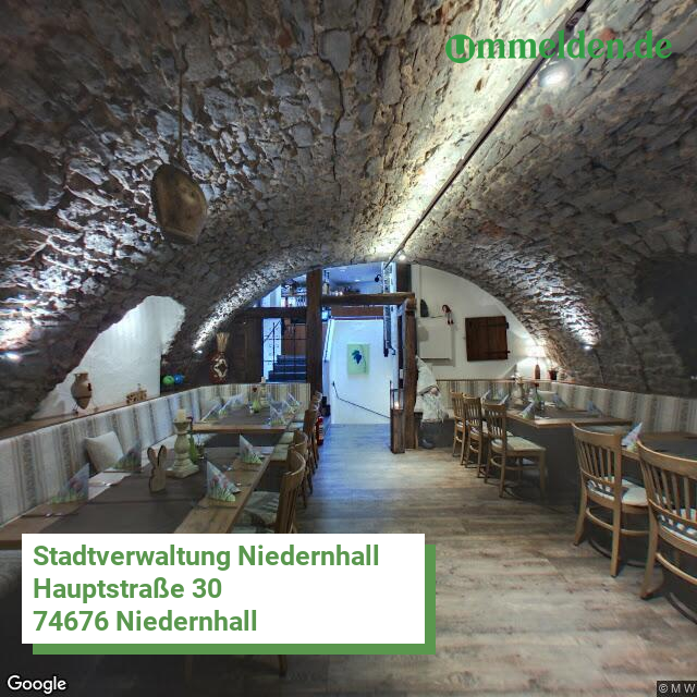 081265004060 streetview amt Niedernhall Stadt