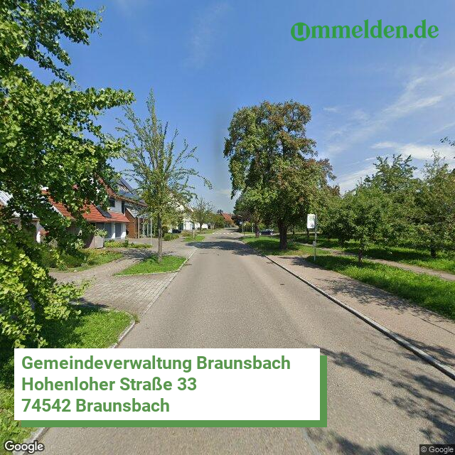 081275001009 streetview amt Braunsbach