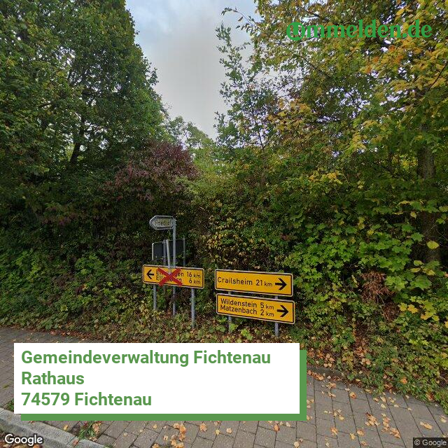 081275003102 streetview amt Fichtenau
