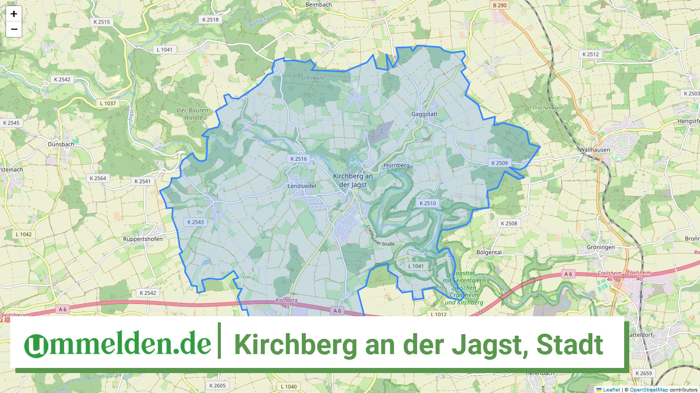 081275008046 Kirchberg an der Jagst Stadt