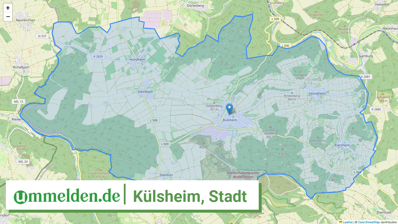 081280064064 Kuelsheim Stadt