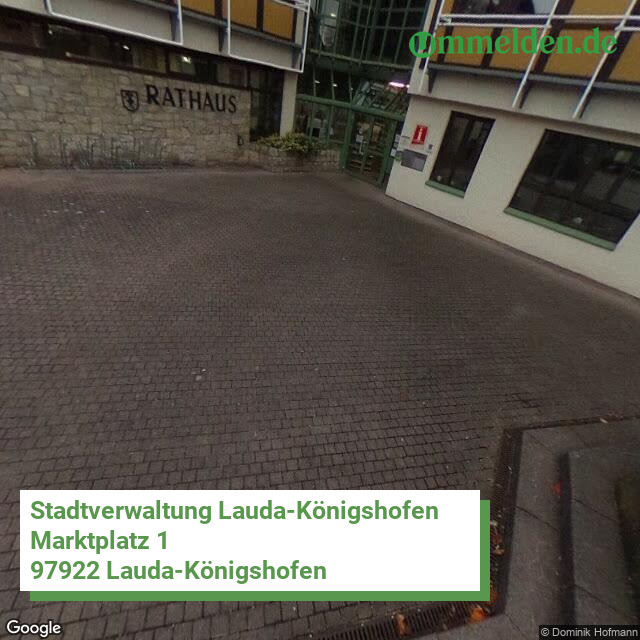 081280139139 streetview amt Lauda Koenigshofen Stadt
