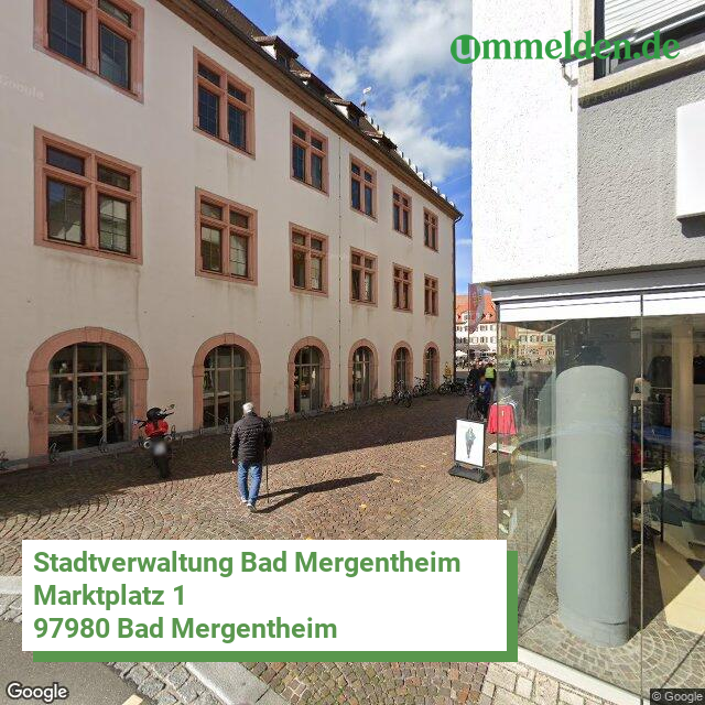 081285001007 streetview amt Bad Mergentheim Stadt