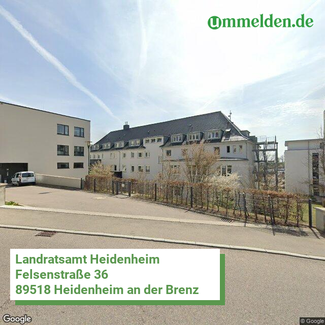08135 streetview amt Heidenheim