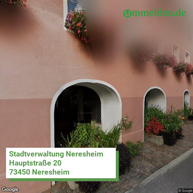 081360045045 streetview amt Neresheim Stadt