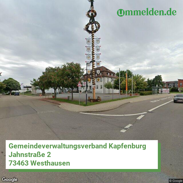 081365004 streetview amt Gemeindeverwaltungsverband Kapfenburg