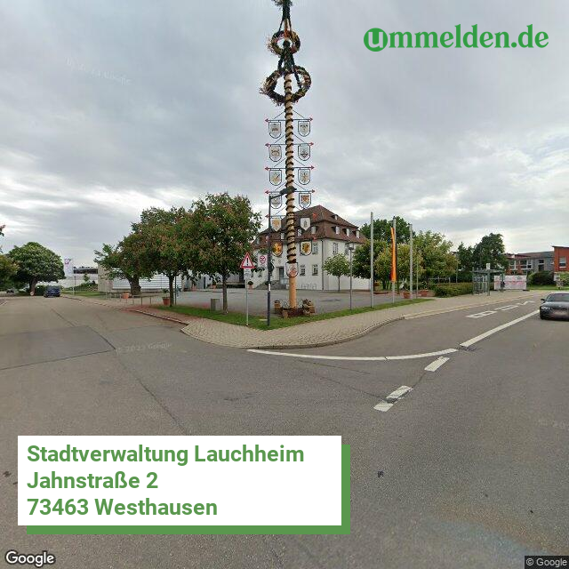 081365004038 streetview amt Lauchheim Stadt