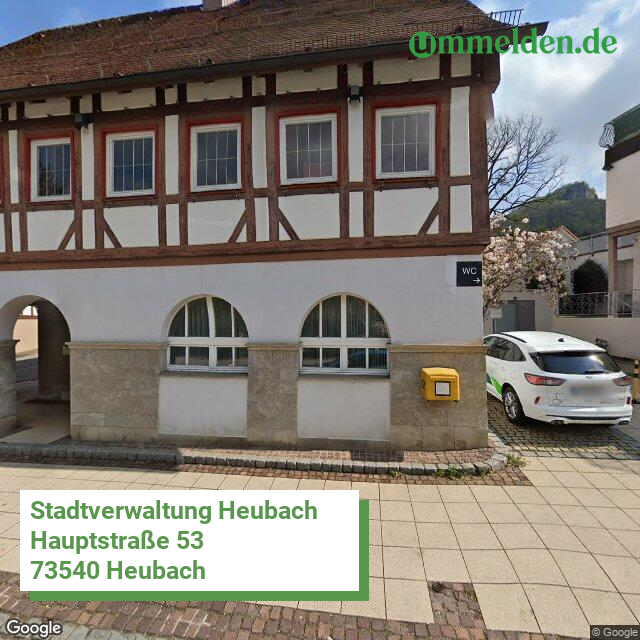 081365006028 streetview amt Heubach Stadt