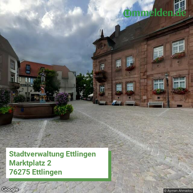 082150017017 streetview amt Ettlingen Stadt