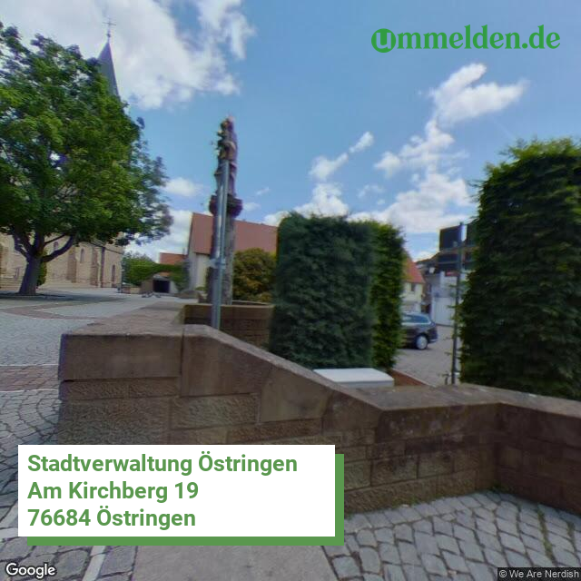 082150064064 streetview amt Oestringen Stadt