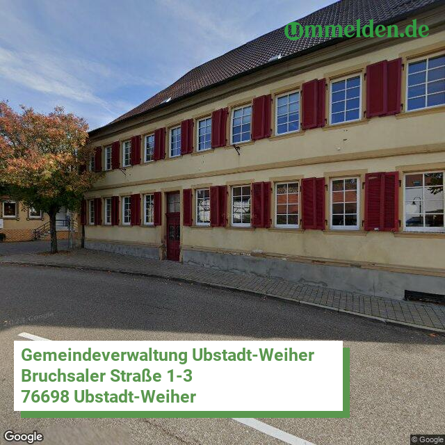 082150084084 streetview amt Ubstadt Weiher