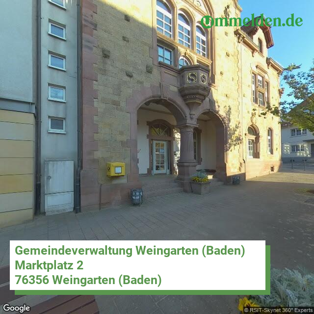 082150090090 streetview amt Weingarten Baden