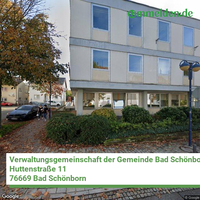 082155001 streetview amt Verwaltungsgemeinschaft der Gemeinde Bad Schoenborn