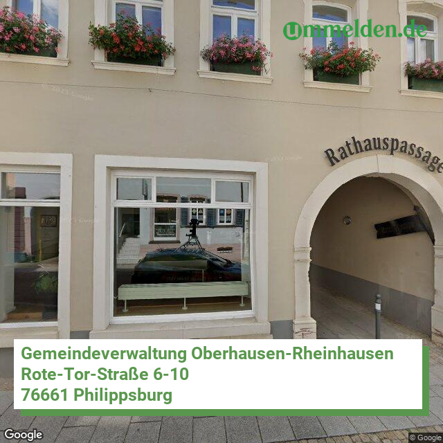 082155006107 streetview amt Oberhausen Rheinhausen