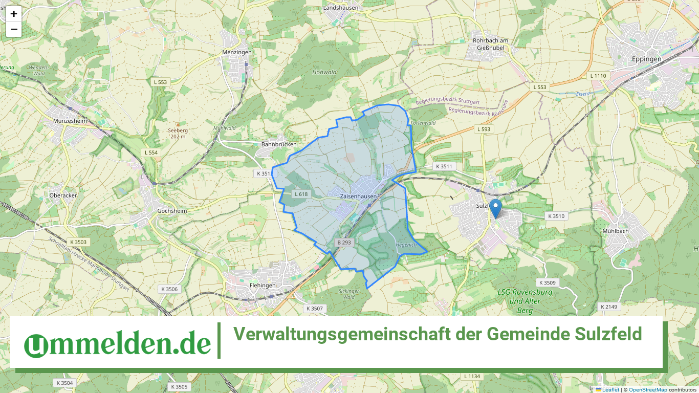 082155007 Verwaltungsgemeinschaft der Gemeinde Sulzfeld