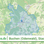 082250014014 Buchen Odenwald Stadt