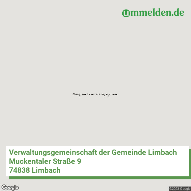 082255004 streetview amt Verwaltungsgemeinschaft der Gemeinde Limbach