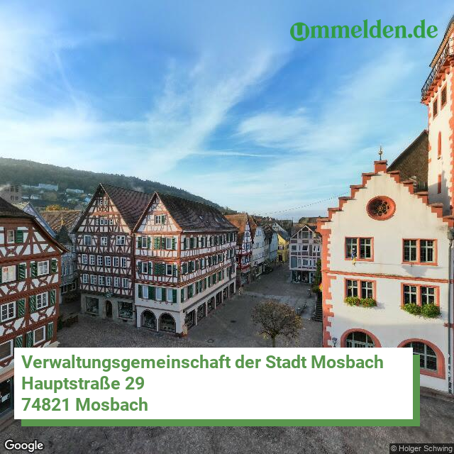 082255005 streetview amt Verwaltungsgemeinschaft der Stadt Mosbach