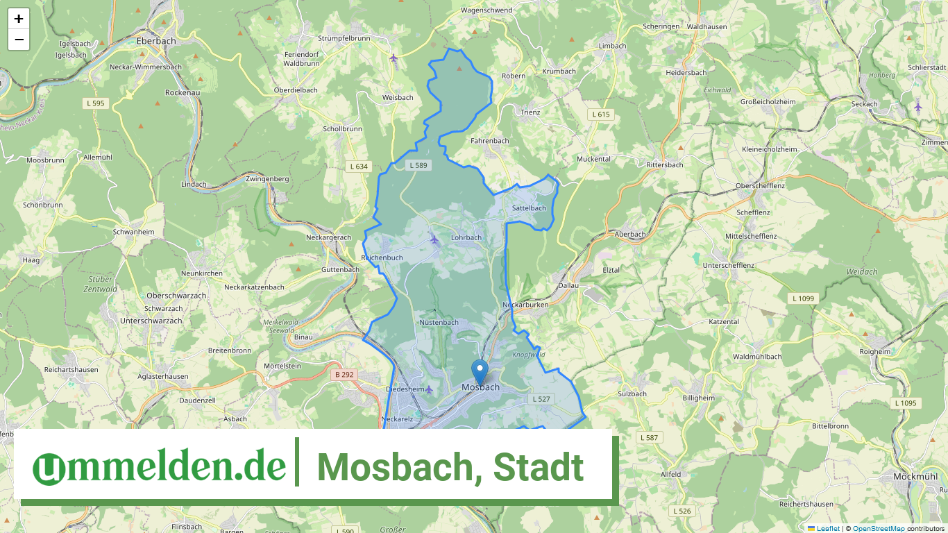 082255005058 Mosbach Stadt