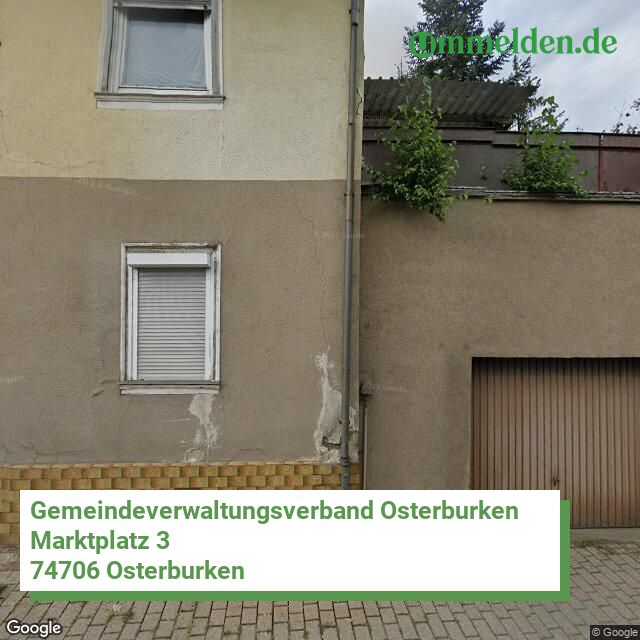 082255007 streetview amt Gemeindeverwaltungsverband Osterburken